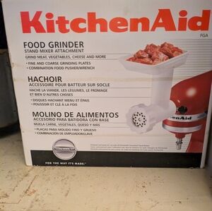 Kitchen aid food grinder for mixer
